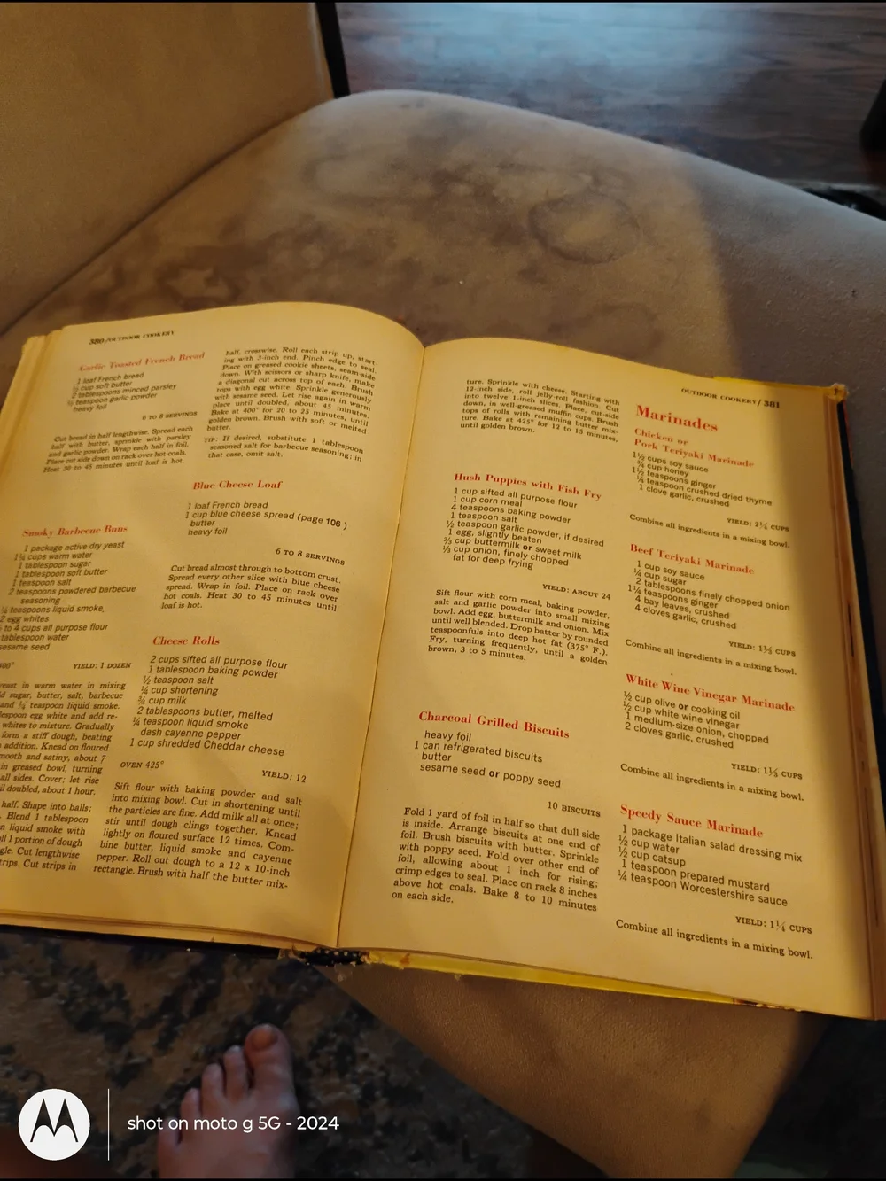 1963 Pillsbury Family Cook Book - Blue Cover